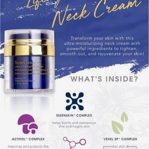 SeneGence Neck Cream - Gold and Blue